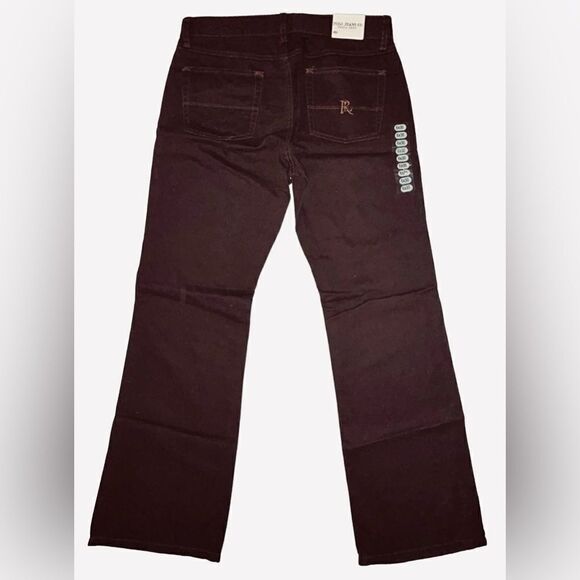 NWT Polo Jeans  Company Twill Pants Brown Size 6x30 - Picture 2 of 4